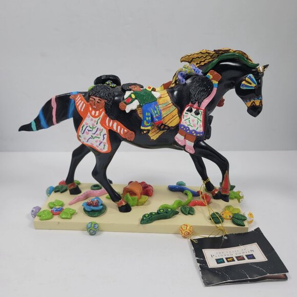 The Trail Of Painted Ponies "Children Of The Garden" Figurine - Picture 3 of 8